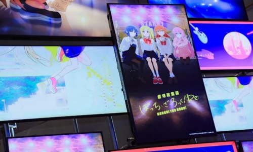 索尼展位《孤独摇滚!》内容展示