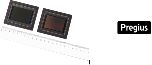 IMX661 CMOS图像传感器(左:彩色型号,右:黑白型号)