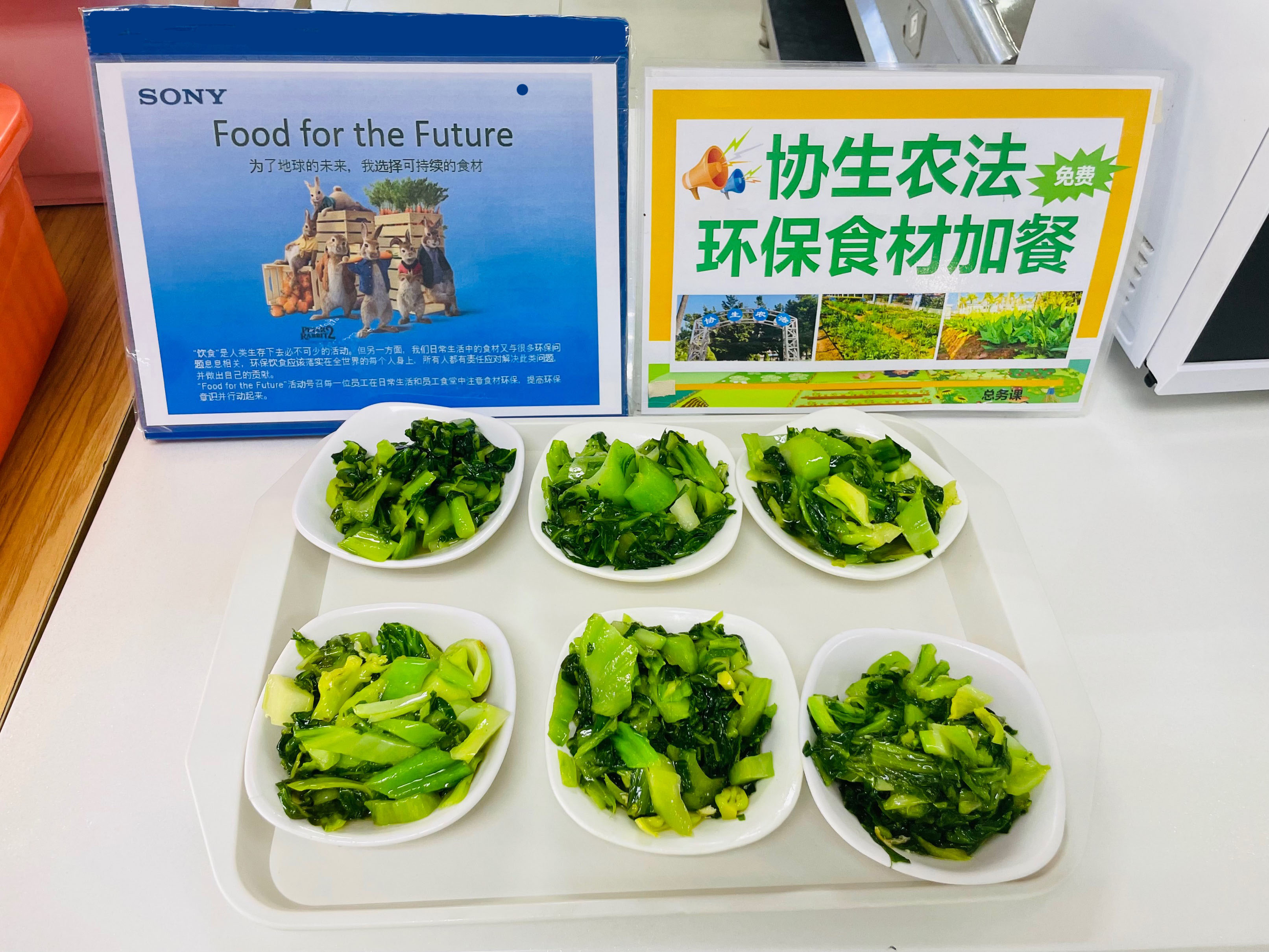 索尼精密部件（惠州）有限公司 环保食材加餐活动